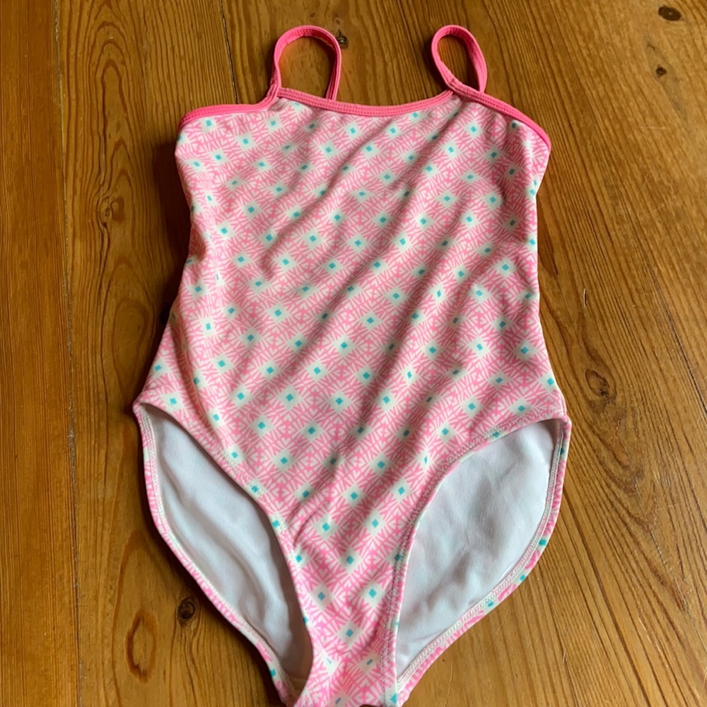 Pink swimsuit